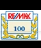 RE/MAX 100% Club award badge