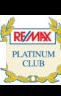 RE/MAX Platinum Club award badge